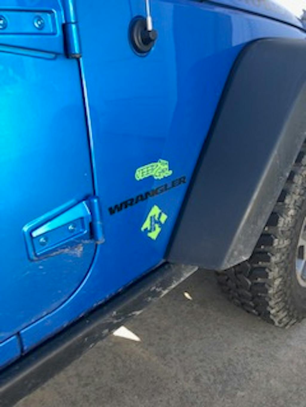 Jeep Girl Jeep A5 Jeep Wrangler Decals Custom Made In the USA